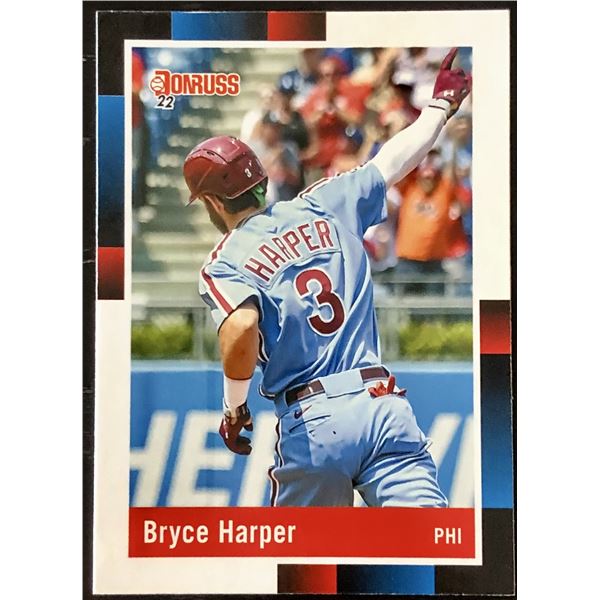 2022 DONRUSS BRYCE HARPER