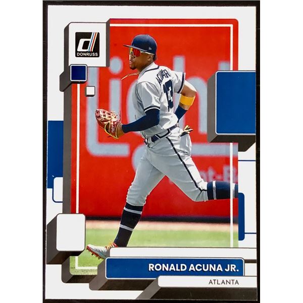 2022 DONRUSS RONALD ACUNA JR.