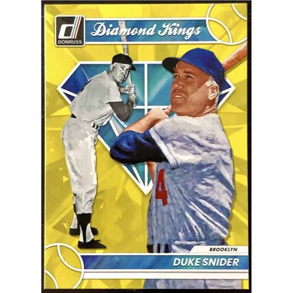 2023 DONRUSS DIAMOND KINGS DUKE SNIDER (HOF)