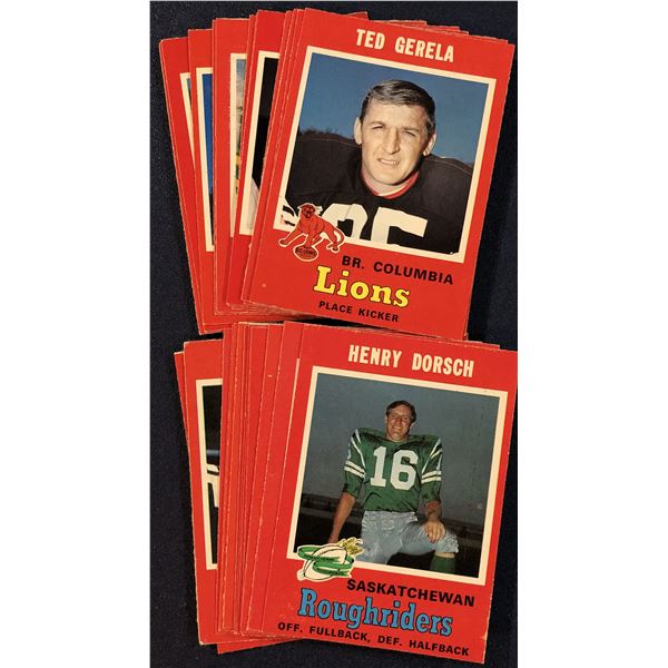 1971 O-PEE-CHEE CFL COLLECTION