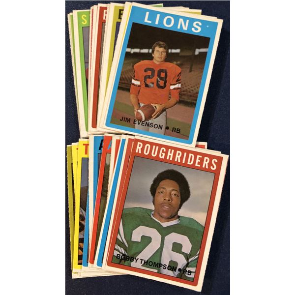 1972 O-PEE-CHEE CFL COLLECTION