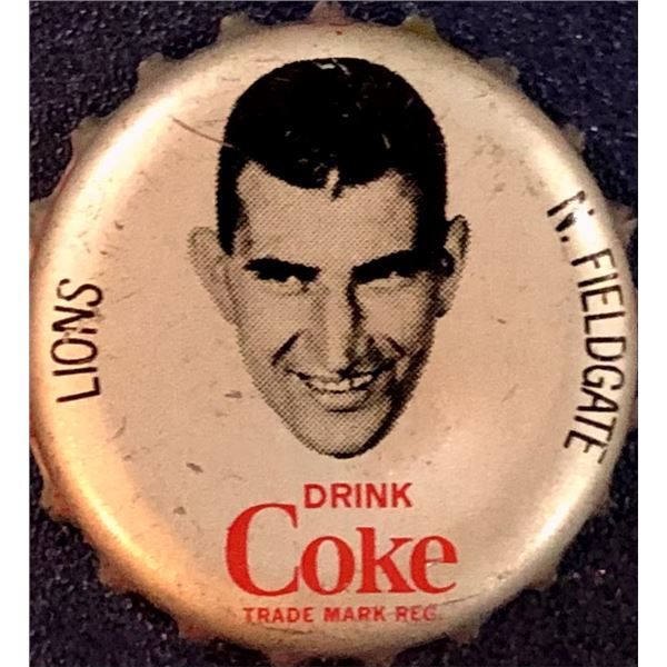 1965 COCA COLA CFL BOTTLE CAPS - NORM FIELDGATE (HOF)