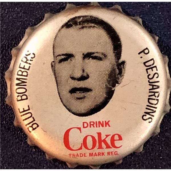 1965 COCA COLA CFL BOTTLE CAPS - PAUL DESJARDINS