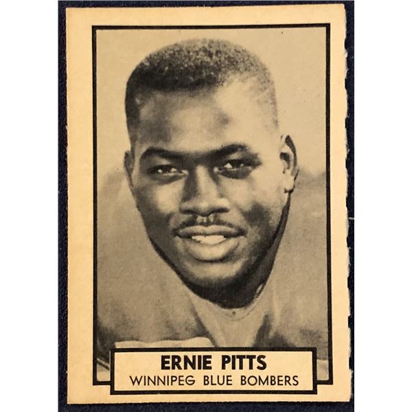 1962 O-PEE-CHEE CFL ERNIE PITTS (HOF)