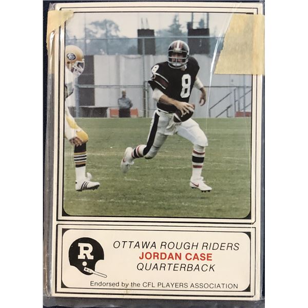 1982 JOGO OTTAWA ROUGHRIDERS SET