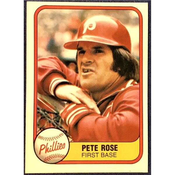 1981 FLEER PETE ROSE