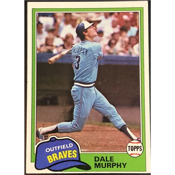 1981 TOPPS DALE MURPHY