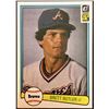 Image 1 : 1982 DONRUSS BRETT BUTLER ROOKIE CARD