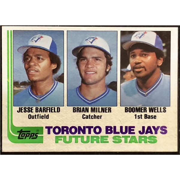 1982 TOPPS JESSE BARFIELD ROOKIE CARD