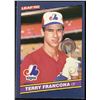 Image 1 : 1986 LEAF TERRY FRANCONA