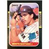 Image 1 : 1987 DONRUSS BENITO SANTIAGO ROOKIE CARD