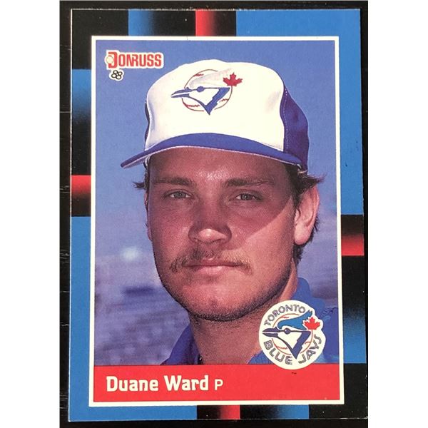 1988 DONRUSS  DUANE WARD ROOKIE CARD