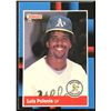 Image 1 : 1988 DONRUSS  LUIS POLONIA ROOKIE CARD