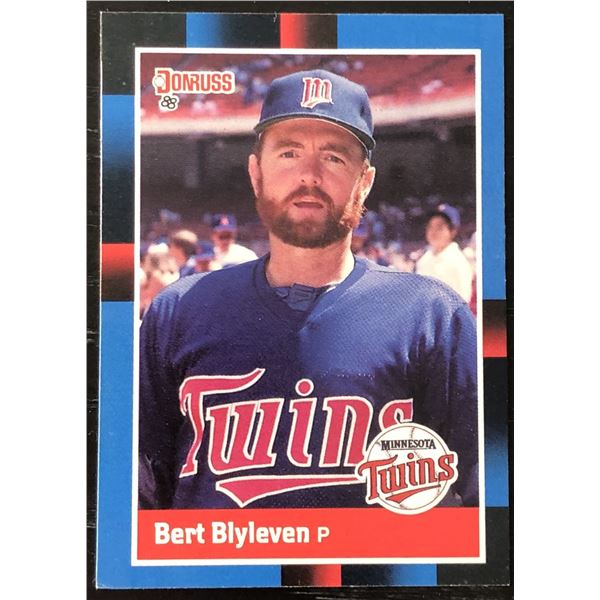 1988 DONRUSS BERT BLYLEVEN (HOF)