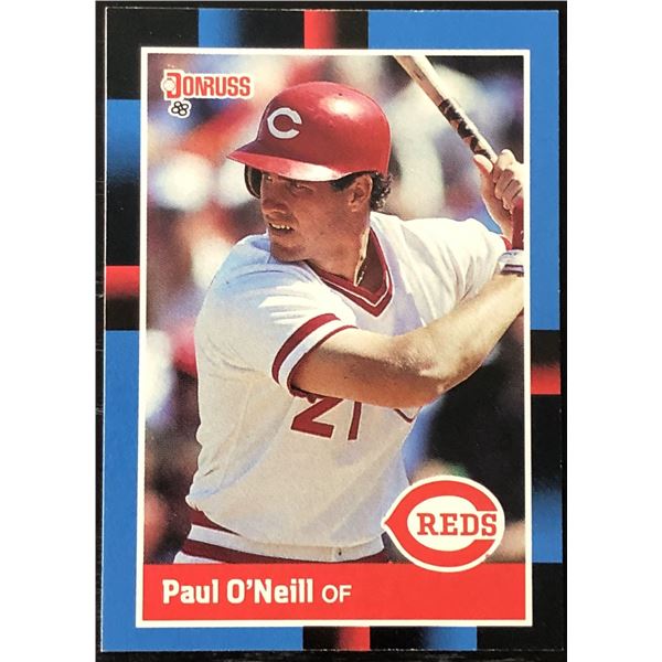1988 DONRUSS PAUL O'NEILL ROOKIE CARD