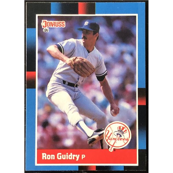 1988 DONRUSS RON GUIDRY