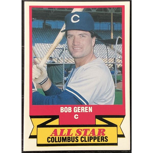 1989 COLUMBUS CLIPPERS BOB GEREN