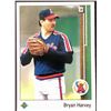 Image 1 : 1989 UPPER DECK BRYAN HARVEY ROOKIE CARD