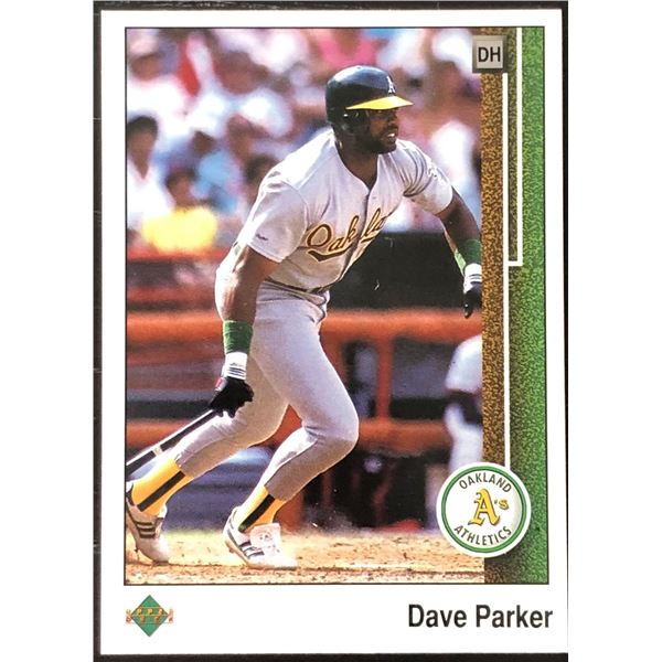 1989 UPPER DECK DAVE PARKER (HOF)