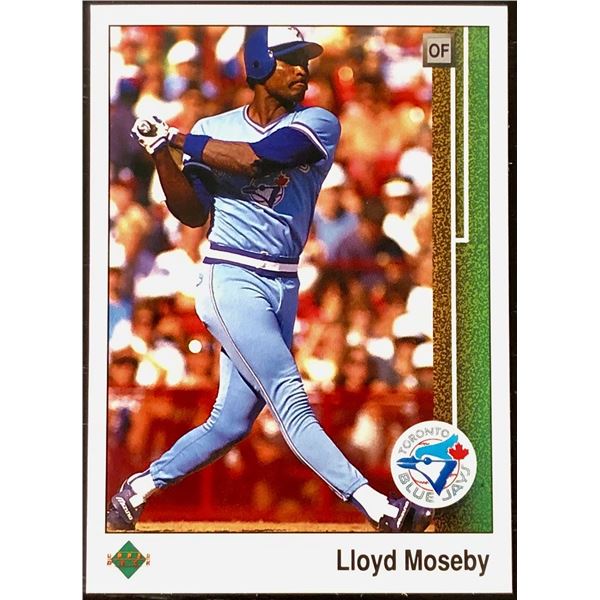 1989 UPPER DECK LLOYD MOSEBY