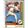 Image 1 : 1989 UPPER DECK RAMON MARTINEZ ROOKIE CARD