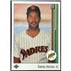 Image 1 : 1989 UPPER DECK SANDY ALOMAR JR. ROOKIE CARD
