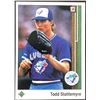 Image 1 : 1989 UPPER DECK TODD STOTTLEMYRE ROOKIE CARD