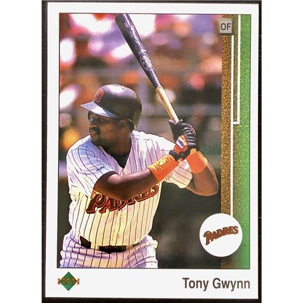 1989 UPPER DECK TONY GWYNN (HOF)