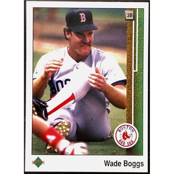 1989 UPPER DECK WADE BOGGS (HOF)