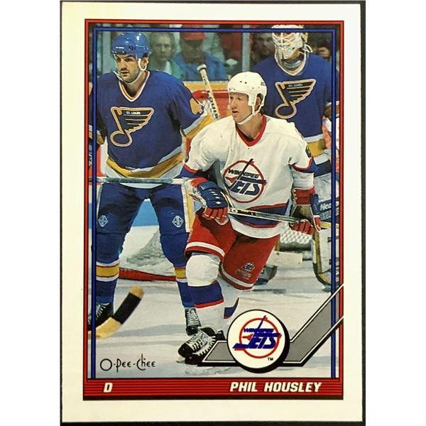 1991-92 O-PEE-CHEE PHIL HOUSLEY (HOF)