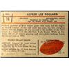 Image 2 : 1953 BOWMAN NFL ALFRED POLLARD