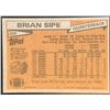 Image 2 : 1981 TOPPS BRIAN SIPE