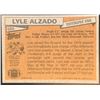 Image 2 : 1981 TOPPS LYLE ALZADO