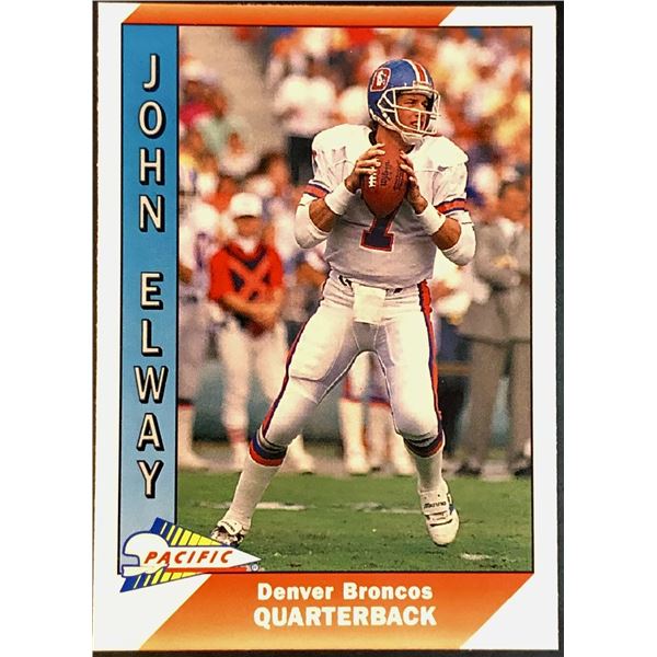 1991 PACIFIC NFL JOHN ELWAY (HOF)