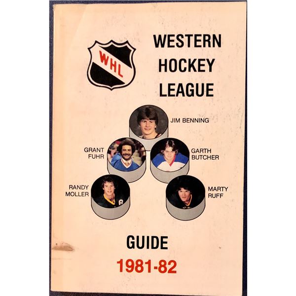 1981-82 WHL LEAGUE GUIDE