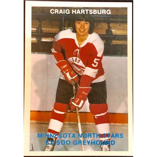 1987-88 CRAIG HARTSBURG JUNIOR HOCKEY CARD
