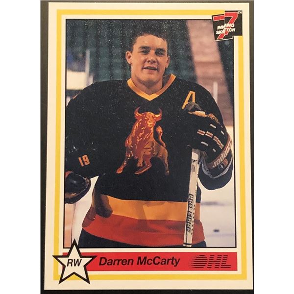 1990-91 DARREN McCARTY JUNIOR CARD