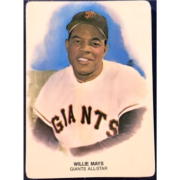 1984 MOTHER'S COOKIES SAN FRANCISCO GIANTS ALL TIME ALL STARS SET