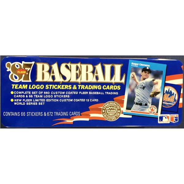1987 FLEER BASEBALL FACTORY SET