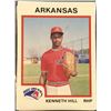 Image 1 : 1987 MiLB TEAM SET ARKANSAS TRAVELLERS - KEN HILL