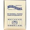 Image 2 : 1987 MOTHER'S COOKIES SEATTLE MARINERS SET