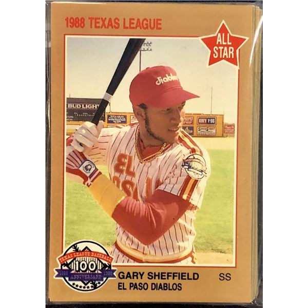 1988 TEXAS LEAGUE ALL STARS SET