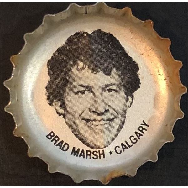 1980-81 PEPSI NHL BOTTLECAPS - BRAD MARSH