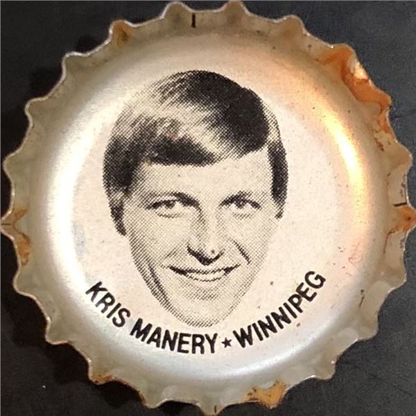 1980-81 PEPSI NHL BOTTLECAPS - KRIS MANERY