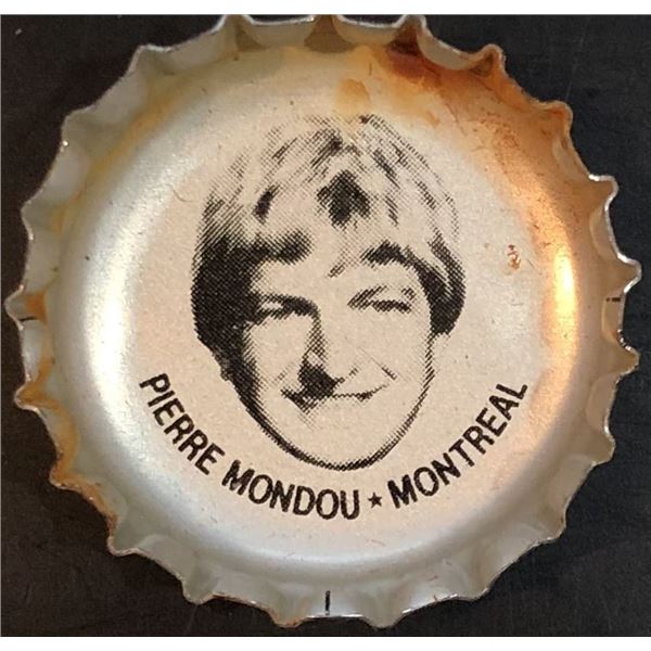 1980-81 PEPSI NHL BOTTLECAPS - PIERRE MONDOU