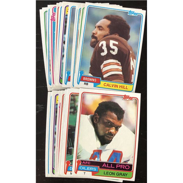 1981 TOPPS  NFL FOOTBALL COLLECTION - 25 CARDS