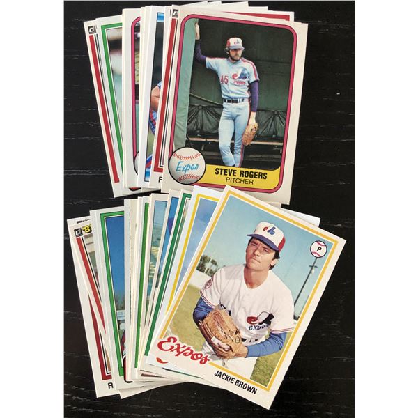 MONTREAL EXPOS COLLECTION - 25 CARDS