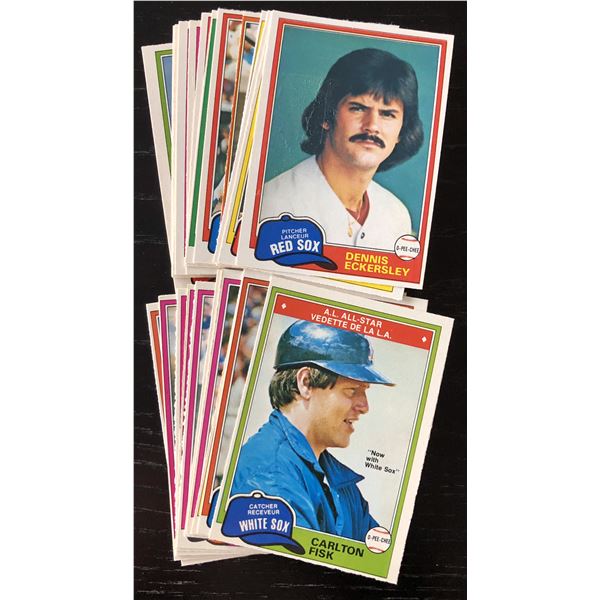 1981 O-PEE-CHEE BASEBALL COLLECTION - 25 CARDS