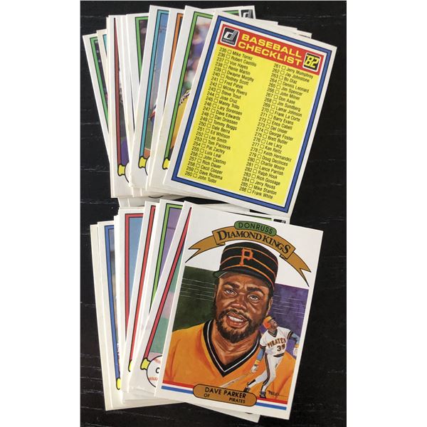 1982 DONRUSS BASEBALL COLLECTION - 25 CARDS