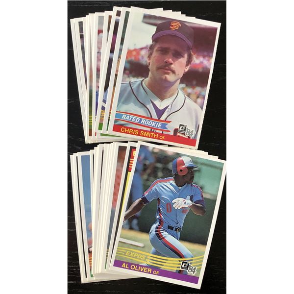 1984 DONRUSS BASEBALL COLLECTION - 25 CARDS
